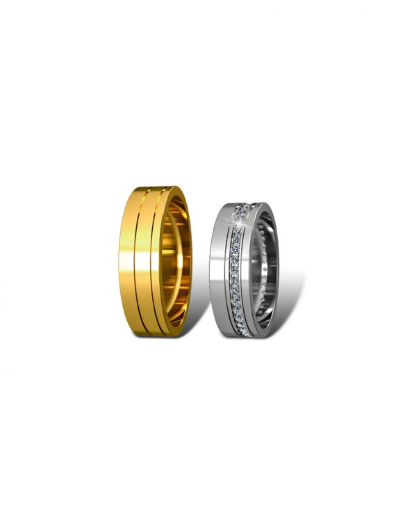 Обручальные кольца Didiamond (арт.8)