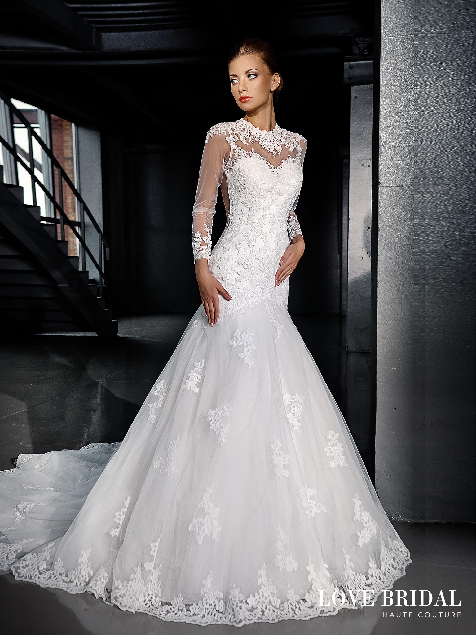 Купить свадебное платье русалка в Москве Love Bridal арт.13579
