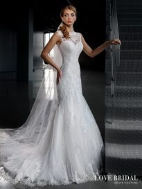 Купить кружевное свадебное платье русалка от Love Bridal арт.14206