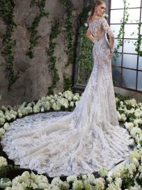 Куржевное свадебное платье Карла от Svetlana Lyalina