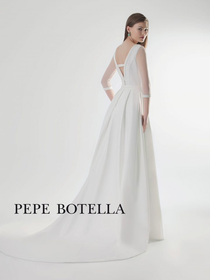 Элегантное свадебное платье Pepe Botella арт. 496