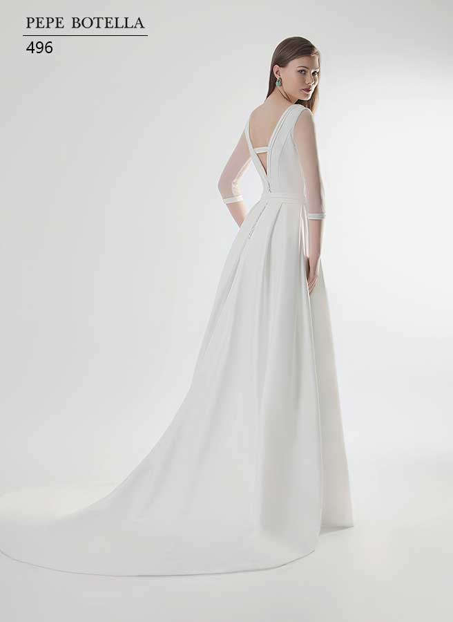 Элегантное свадебное платье Pepe Botella арт.496