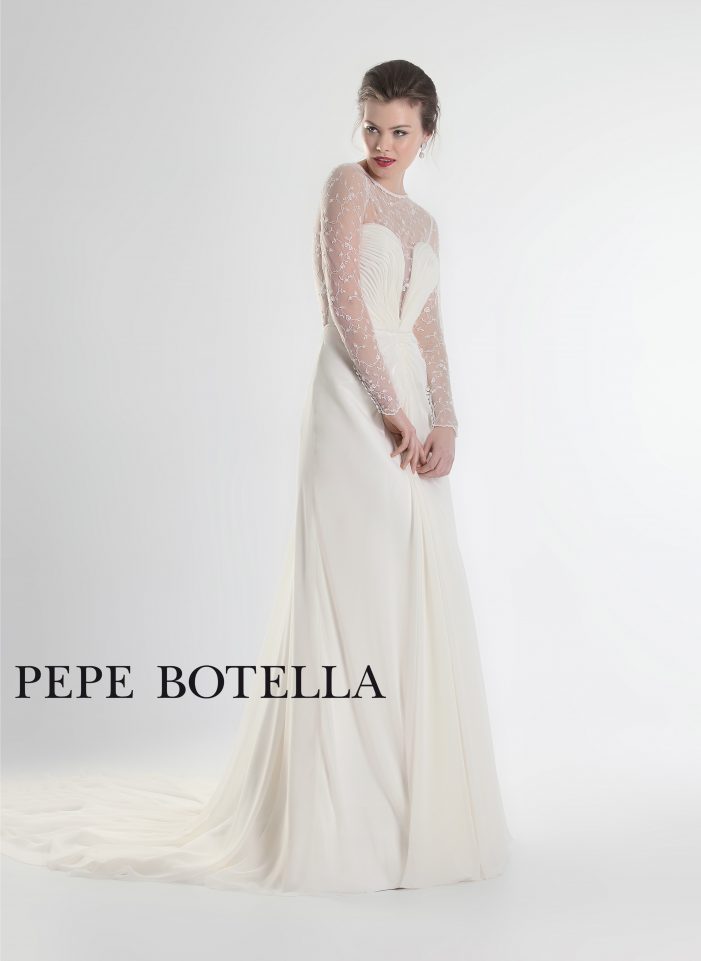 Испанское свадебное платье Pepe Botella арт.538